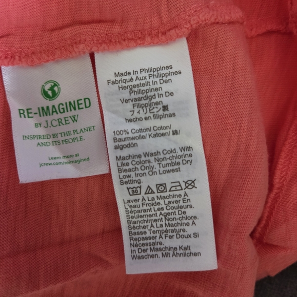 J.Crew Girlfriend Tee Bundle - Coral and Gray - Picture 5 of 9